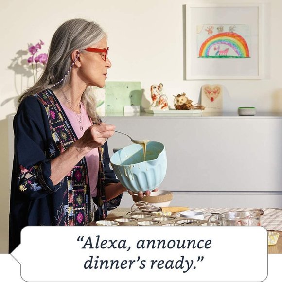 Echo Dot (3rd Gen, 2018 release) - Smart speaker with Alexa - White - Picture 10 of 10